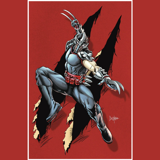 SHREDDER #6 β MEGACON VIRGIN RED KEVIN DELGADO EXCLUSIVE π₯