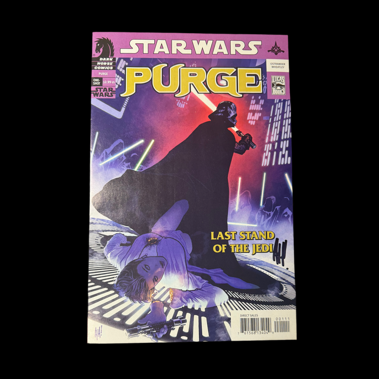 Star Wars: Purge #1 VF - Signed Adam Hughes