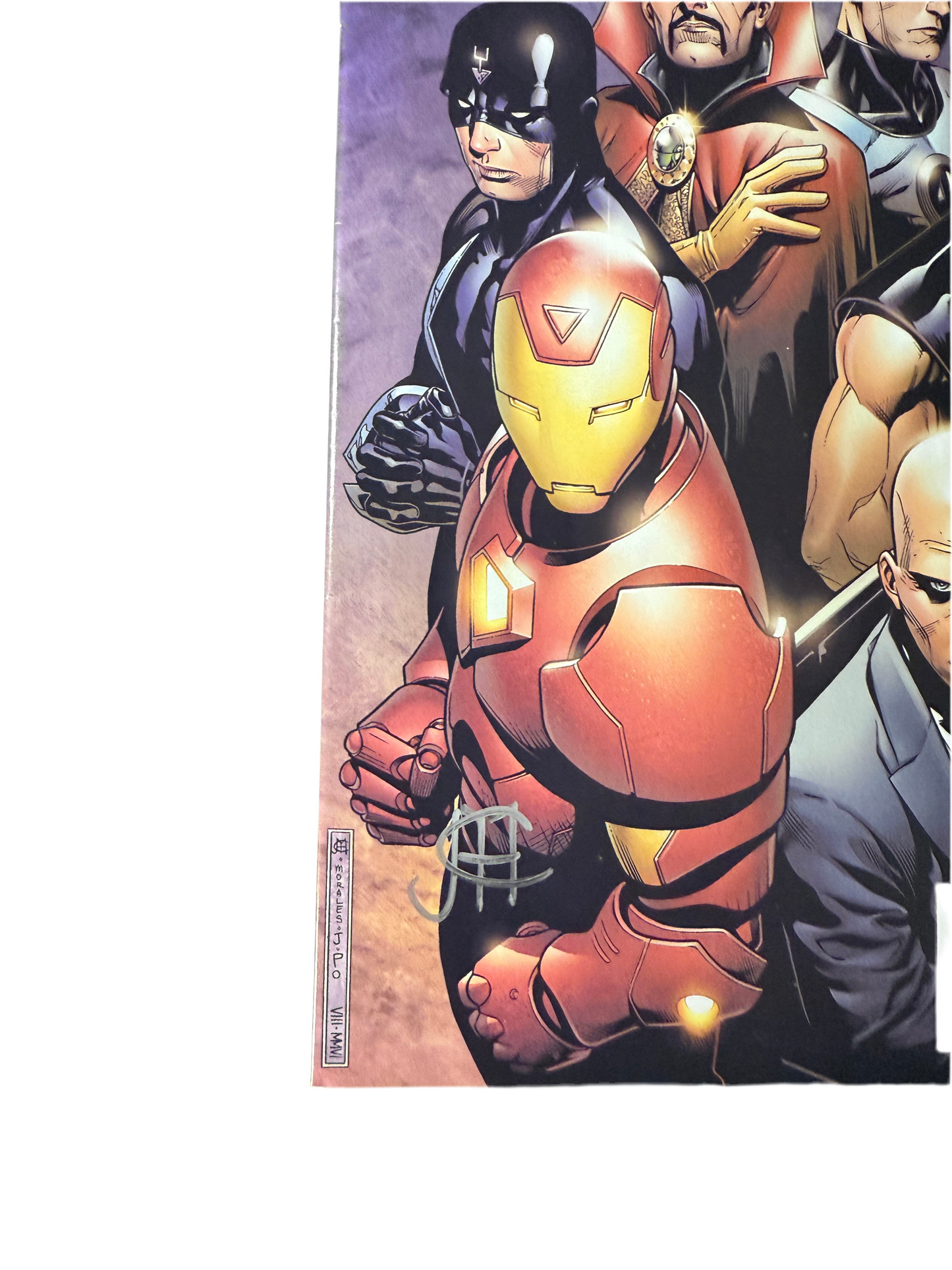 New Avengers Illuminati #1 VF - Signed by Jim Cheung