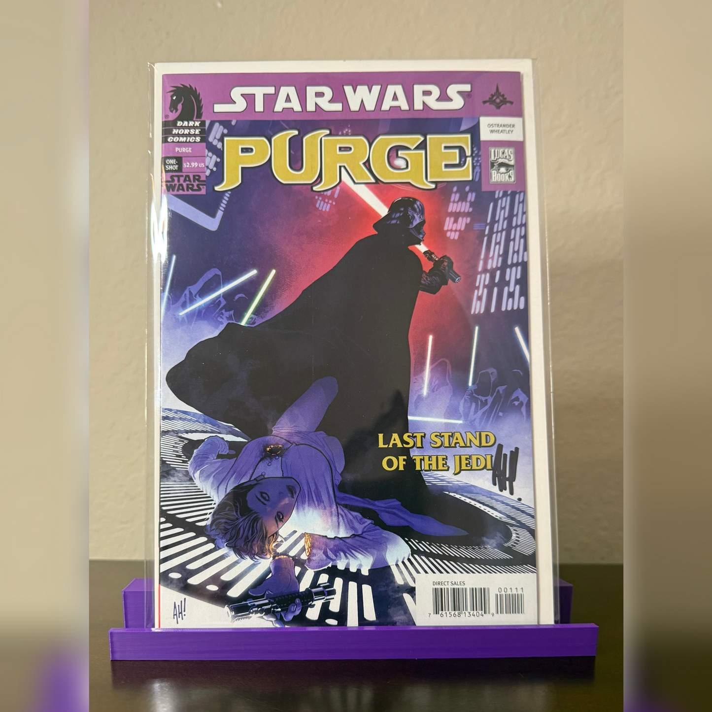Star Wars: Purge #1 VF - Signed Adam Hughes