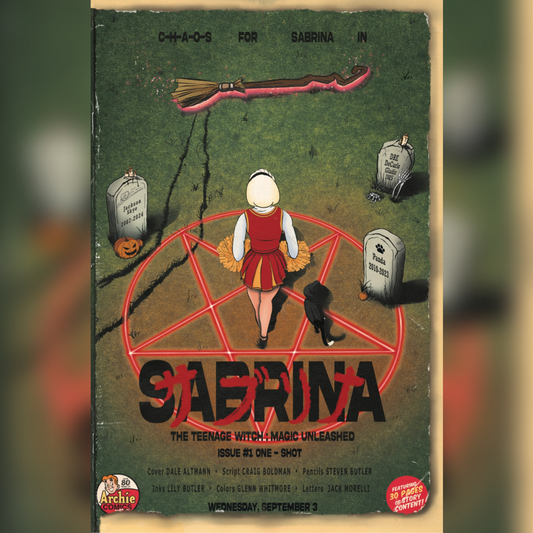 Sabrina the Teenage Witch: Magic Unleashed #1 Dale Altmann Exclusive Akira Homage NYCC