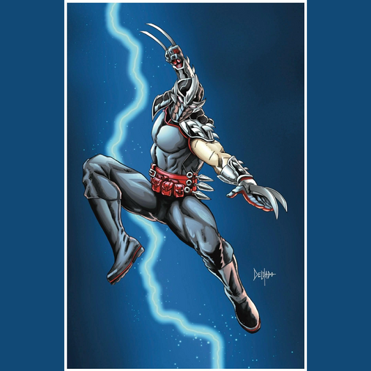 SHREDDER #6 β MEGACON VIRGIN LIGHTNING KEVIN DELGADO EXCLUSIVE π₯