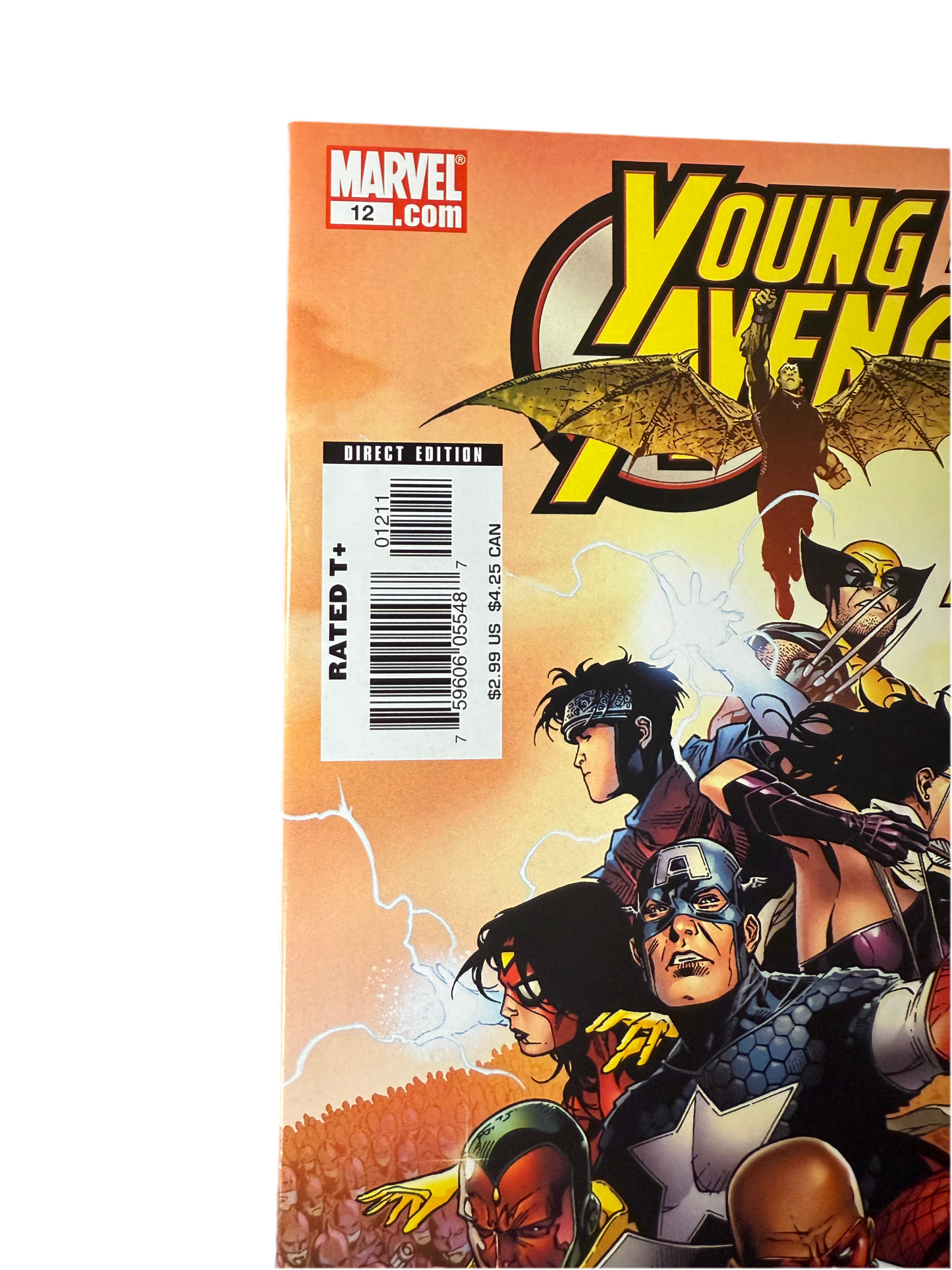 Young Avengers #12 NM - Signed by Jim Cheung