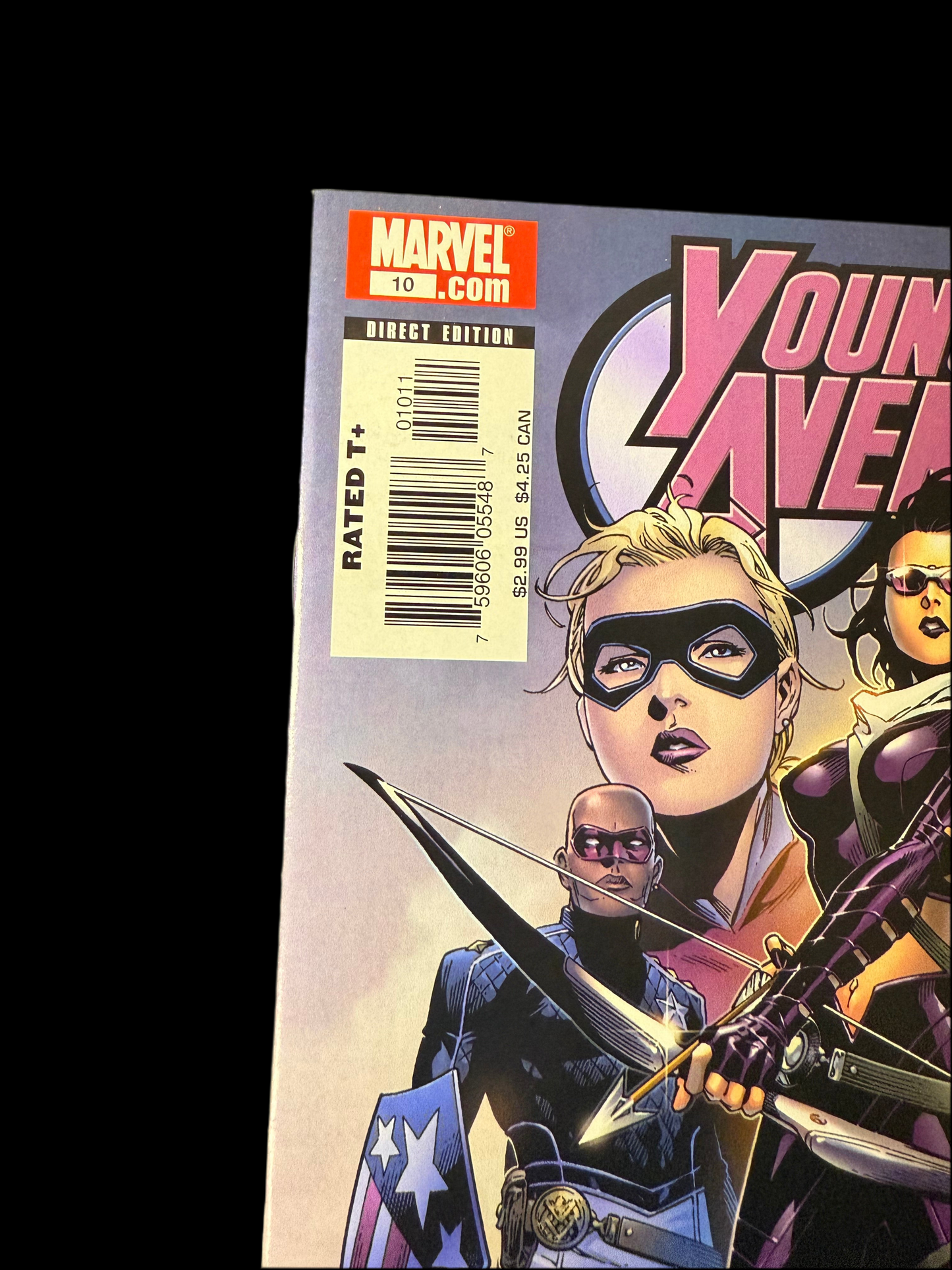 Young Avengers #10 NM - Signed by Jim Cheung