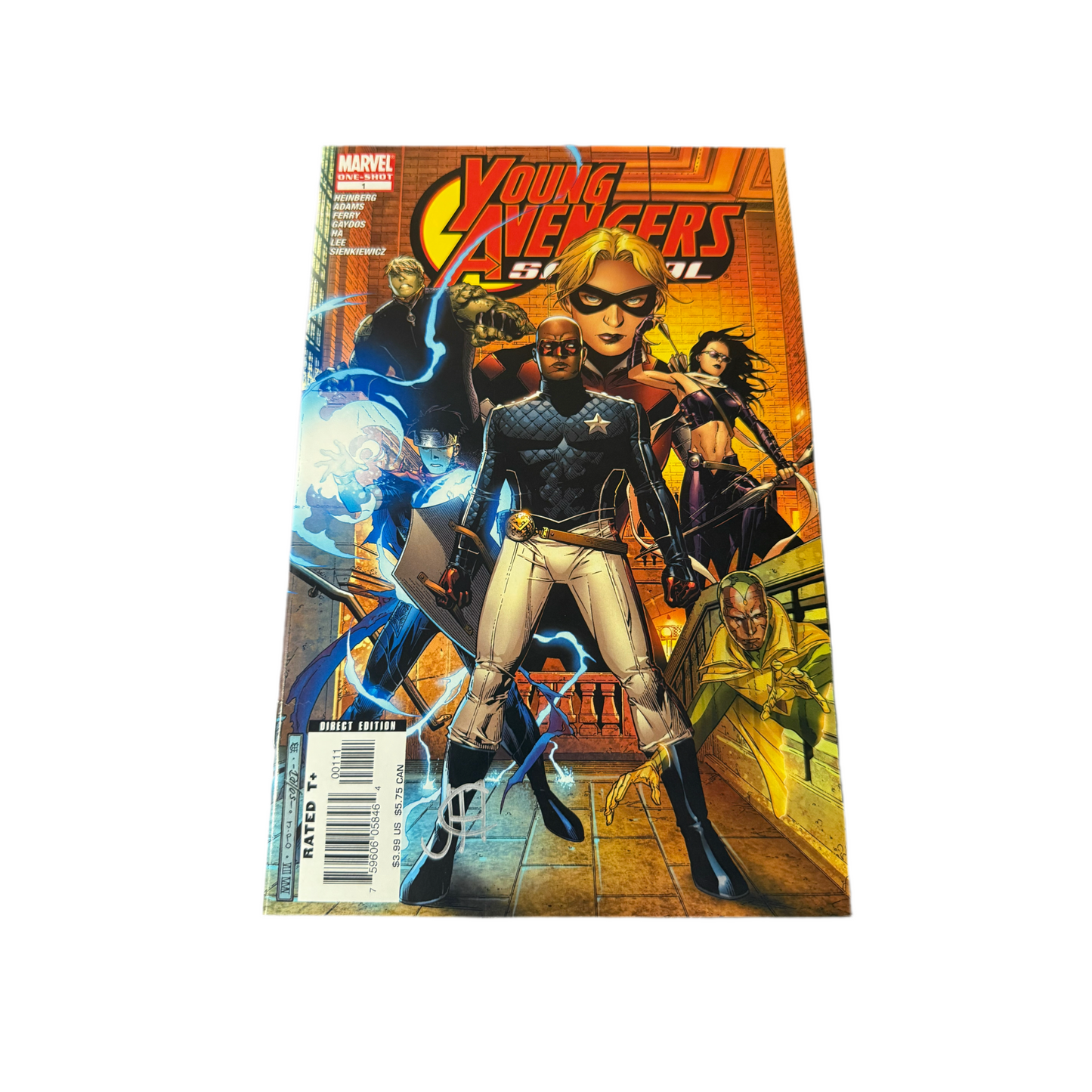 Young Avengers Special #1 VF - Signed by Jim Cheung