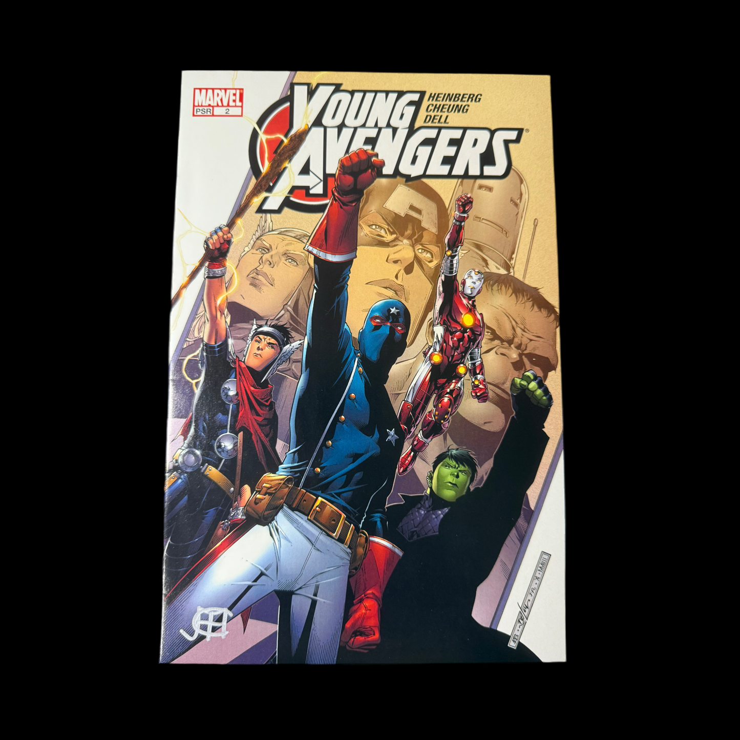 Young Avengers #2 NM - Signed by Jim Cheung