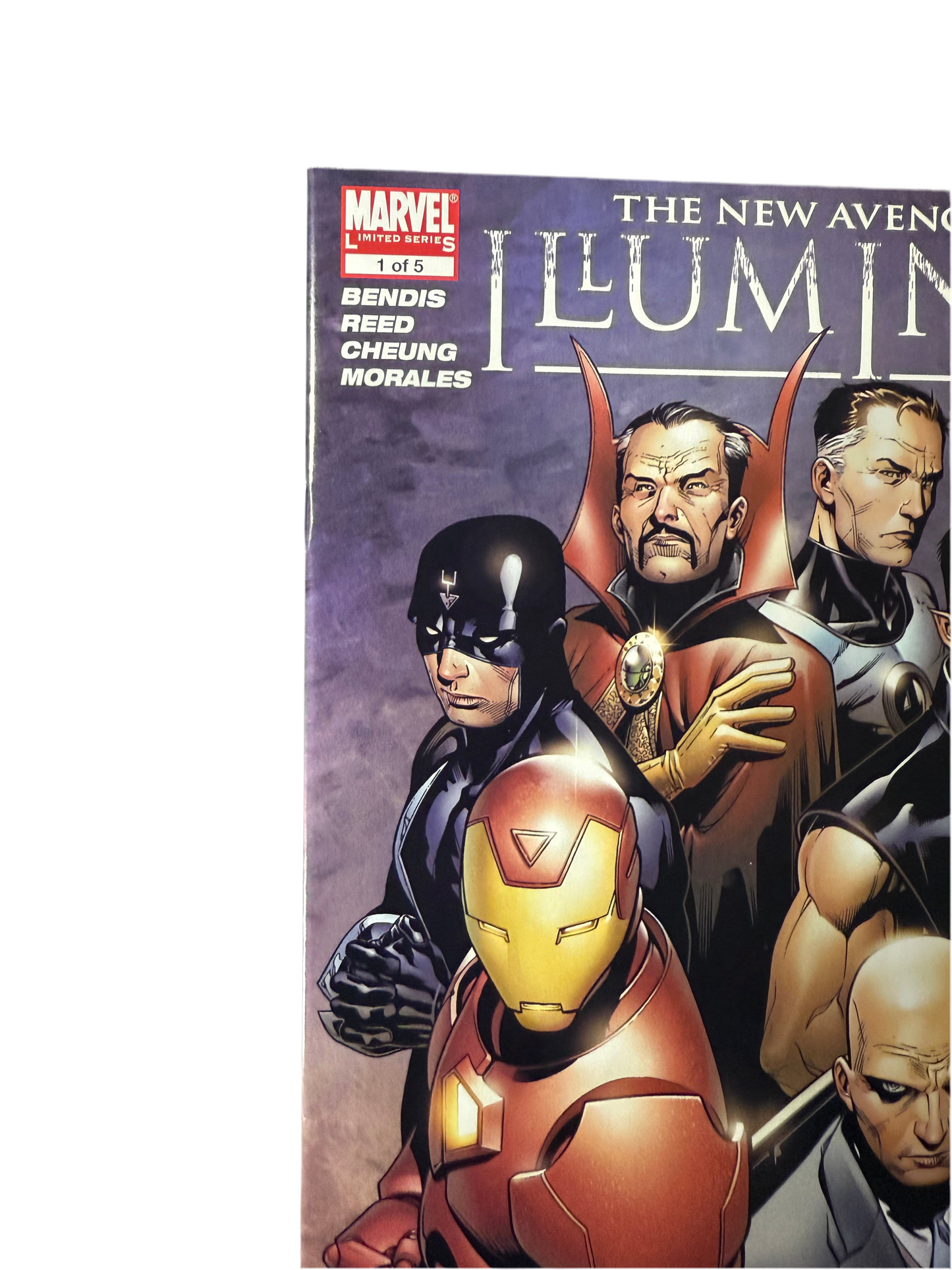 New Avengers Illuminati #1 VF - Signed by Jim Cheung
