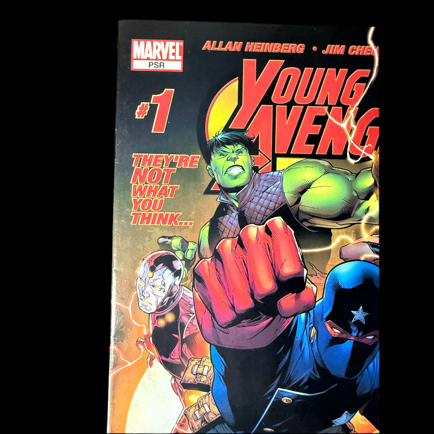 Young Avengers #1 VF – Signed by Jim Cheung