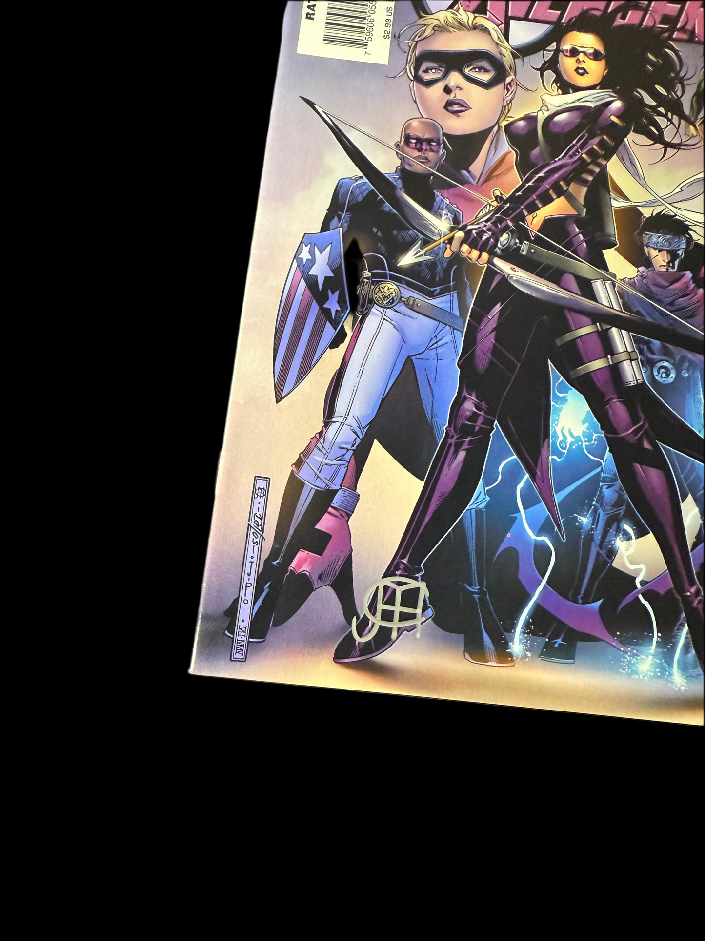 Young Avengers #10 NM - Signed by Jim Cheung