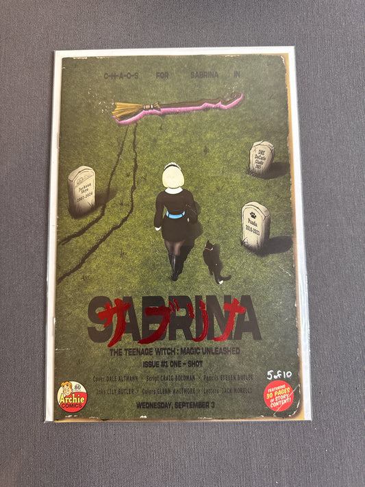 Sabrina the Teenage Witch: Magic Unleashed #1 Dale Altmann Exclusive Akira Homage
