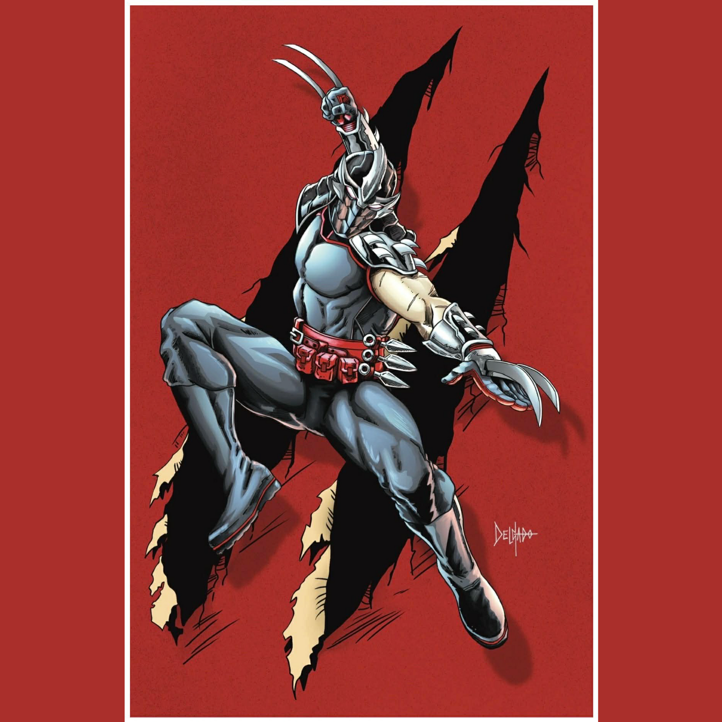 SHREDDER #6 – MEGACON VIRGIN RED KEVIN DELGADO EXCLUSIVE 🔥