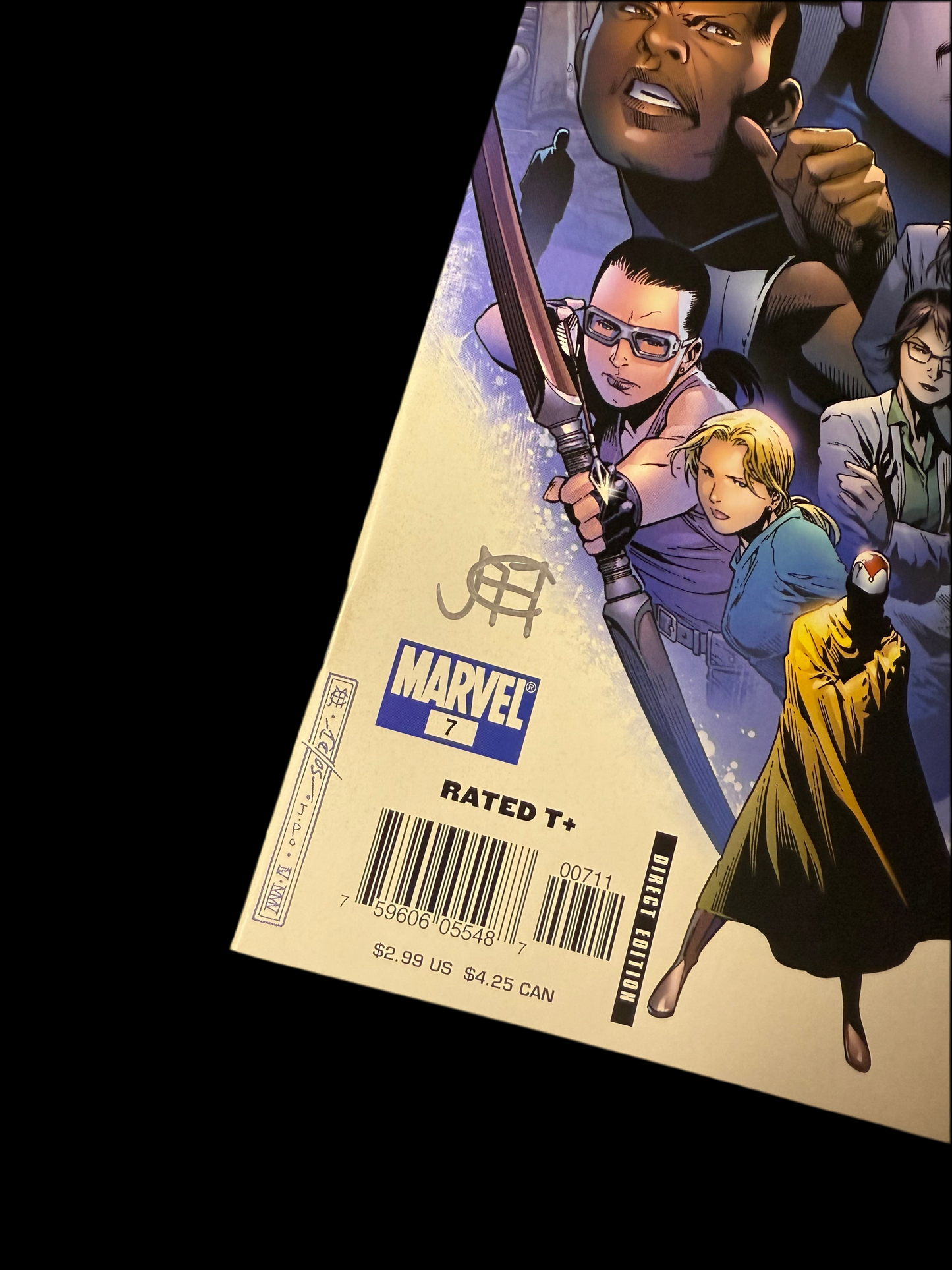 Young Avengers #7 NM - Signed by Jim Cheung