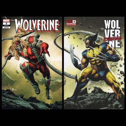Wolverine #3 & Wolverine: Revenge - Red Band #4 MICO SUAYAN Exclusive
