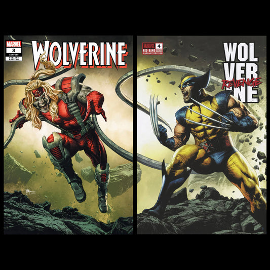Wolverine #3 & Wolverine: Revenge - Red Band #4 MICO SUAYAN Exclusive