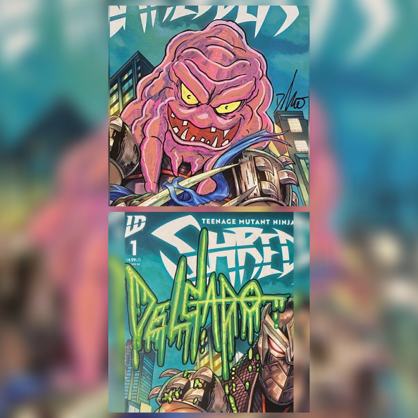 SHREDDER #6 – MEGACON VIRGIN RED KEVIN DELGADO EXCLUSIVE 🔥