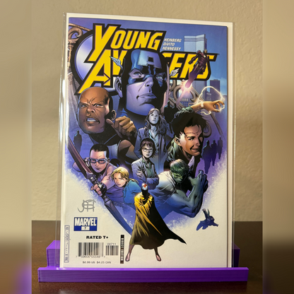 Young Avengers #7 NM - Signed by Jim Cheung