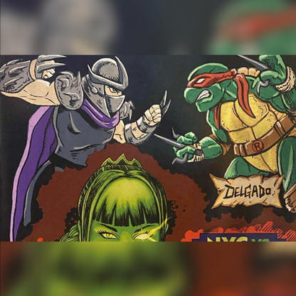 SHREDDER #6 – MEGACON VIRGIN RED KEVIN DELGADO EXCLUSIVE 🔥