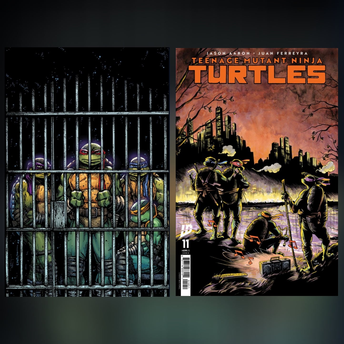 TEENAGE MUTANT NINJA TURTLES #11 Ratios