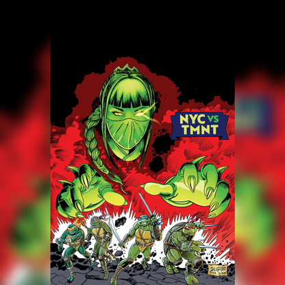 TMNT #9 Kevin Delgado Variant - FANTASTIC FOUR #49 HOMAGE!