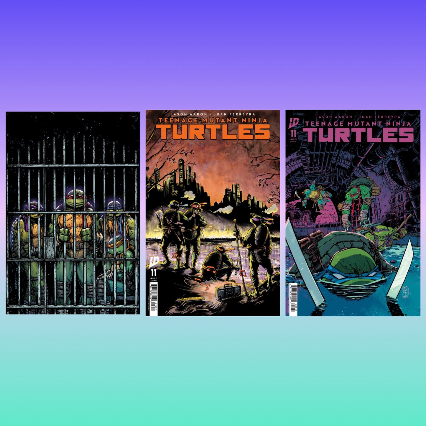 TEENAGE MUTANT NINJA TURTLES #11 Ratios